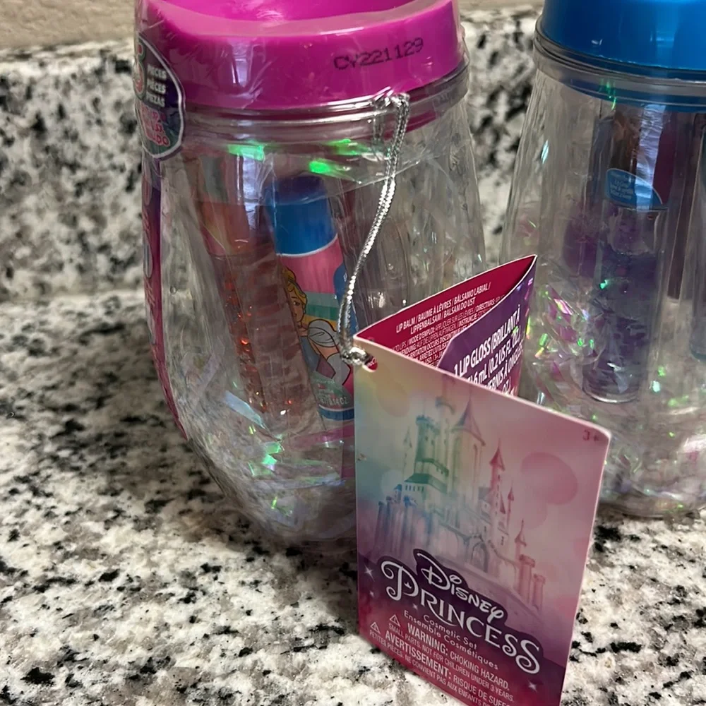 - Two Townley Children’s Cosmetics Kits in Light Up Jars/Banks
